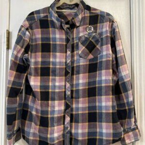 Harley Davidson More than a Machine flannel Button down Shirt